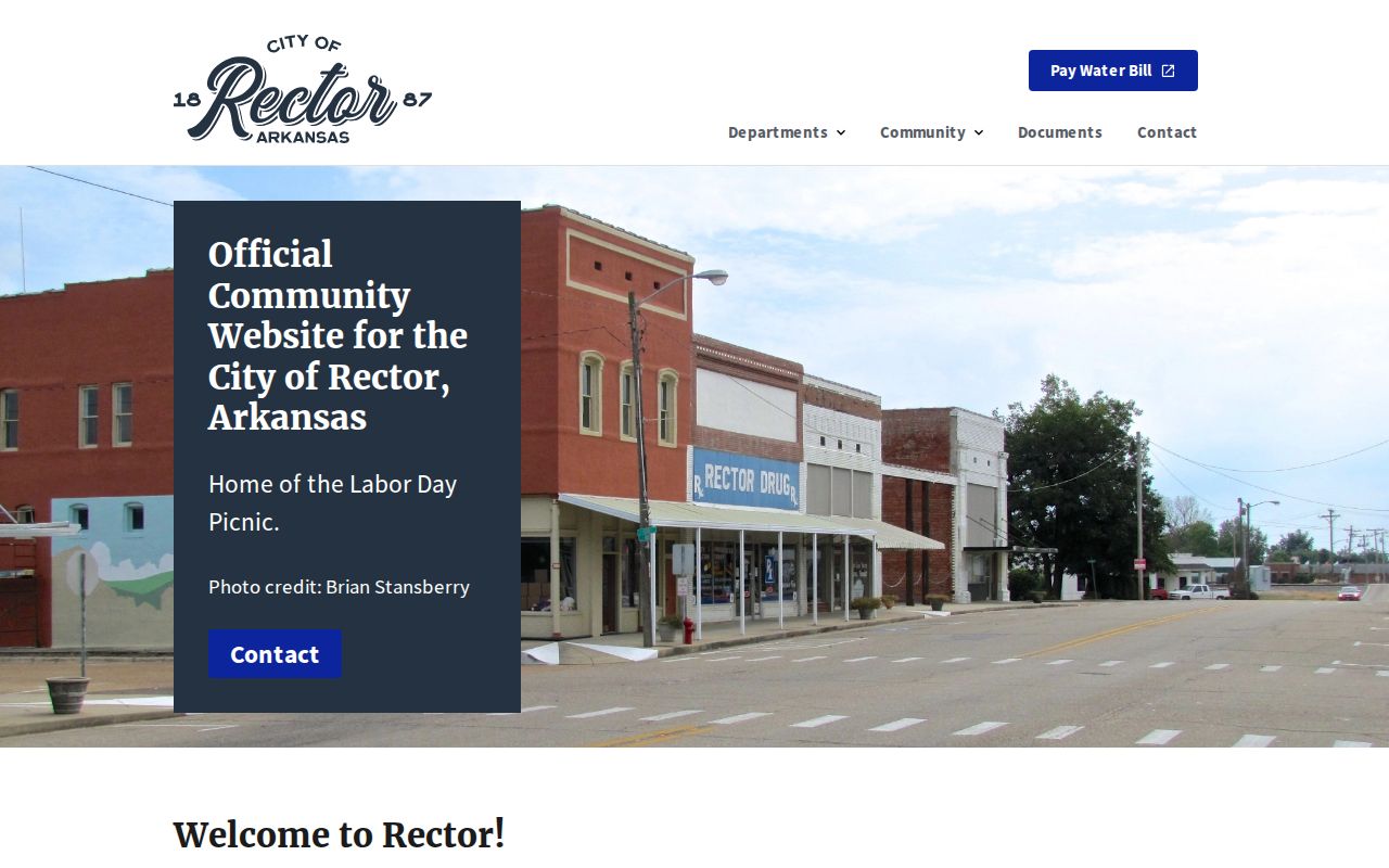Rector criminal records official city website